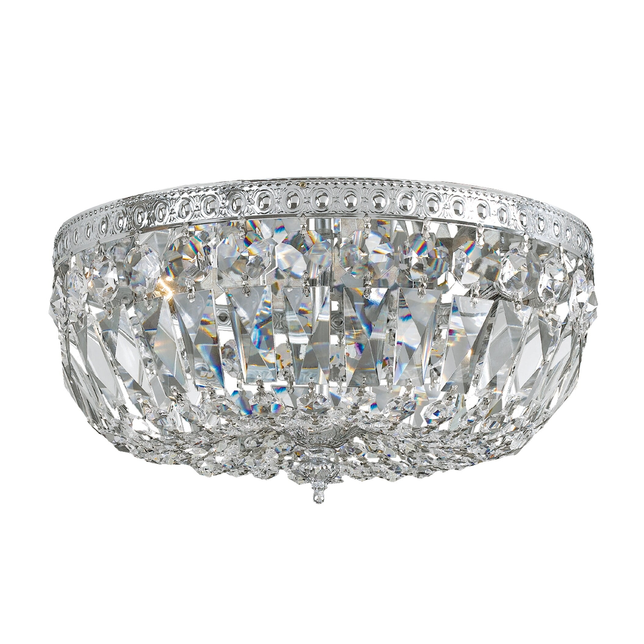 Crystorama Lighting - Three Light Ceiling Mount - Ceiling Mount - 3 Light Flush