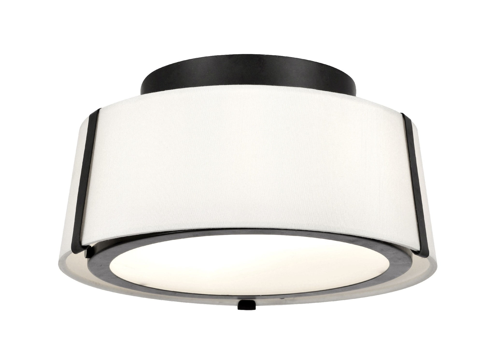 Crystorama Lighting - Two Light Ceiling Mount - Fulton - Two Light Flush Mount