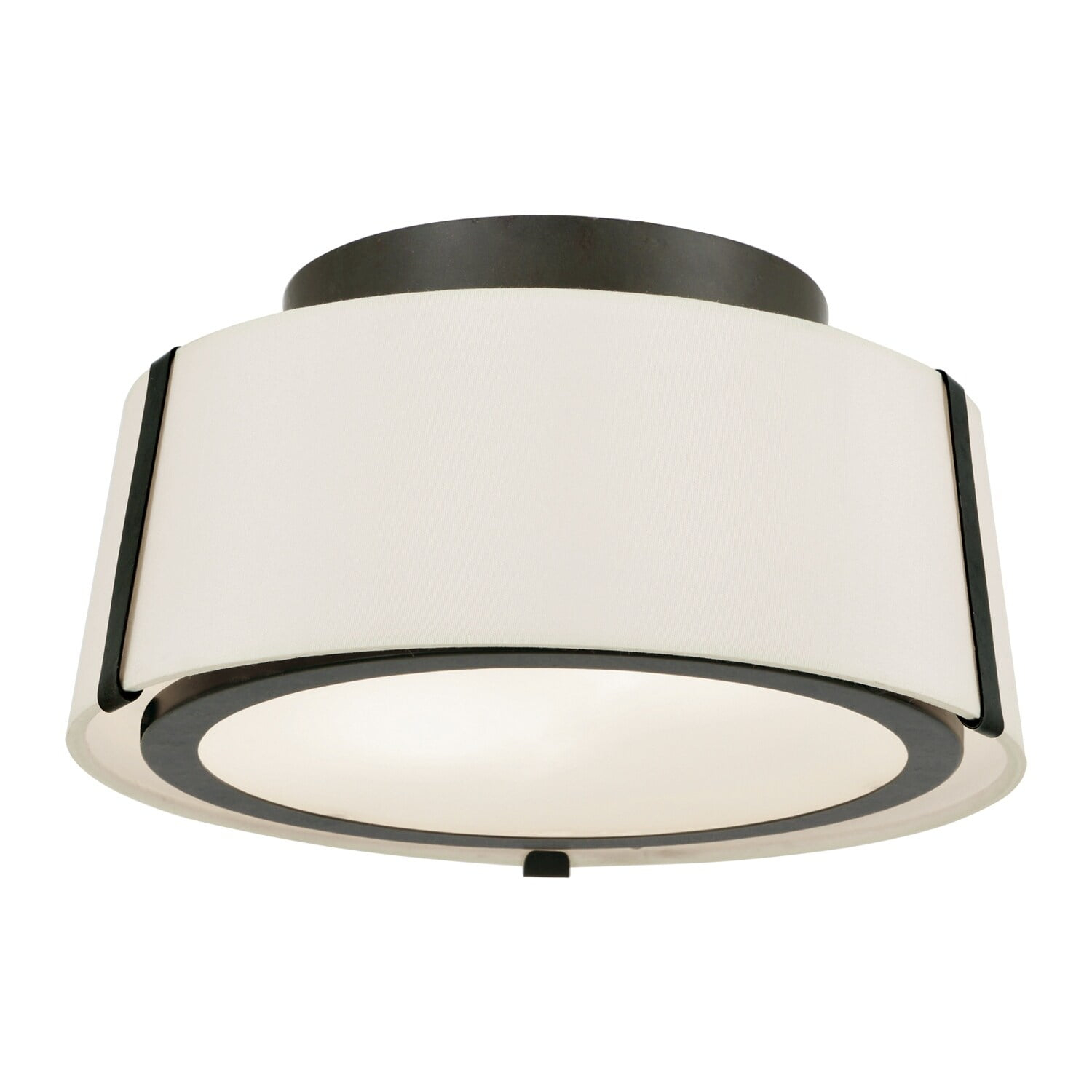 Crystorama Lighting - Two Light Ceiling Mount - Fulton - Two Light Flush Mount