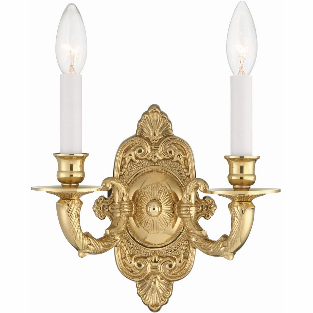 Crystorama Lighting - Wall Mount - Arlington - Two Light Wall Sconce In Classic