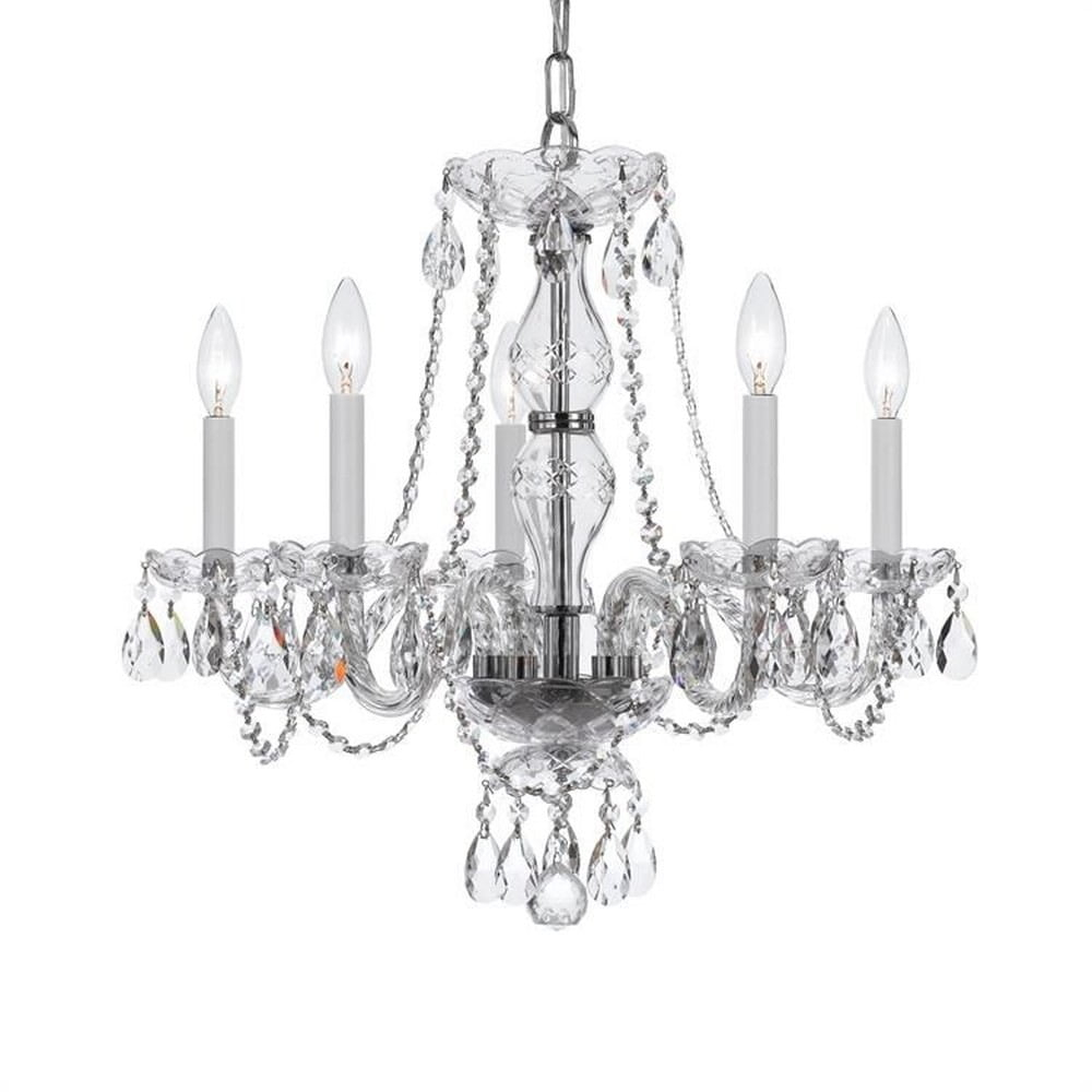 Crystorama Lighting - Five Light Chandelier - Chandelier - Crystal - Five Light