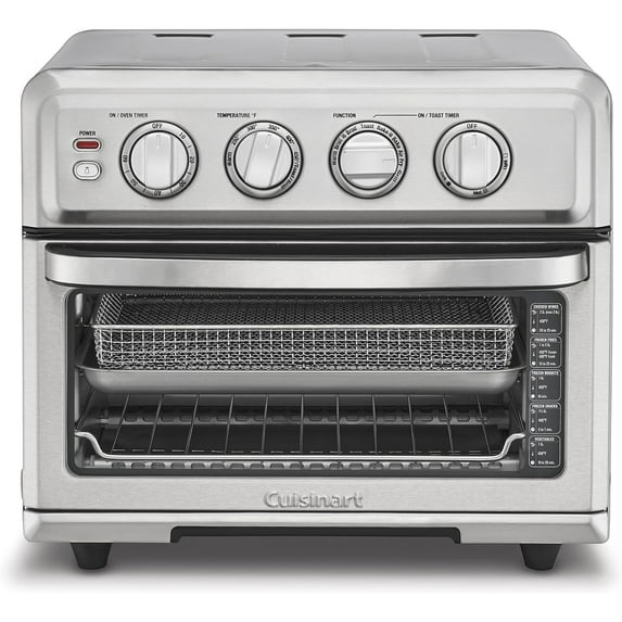 Cuisinart Air Fryer Toaster Oven with Grill, Stainless Steel