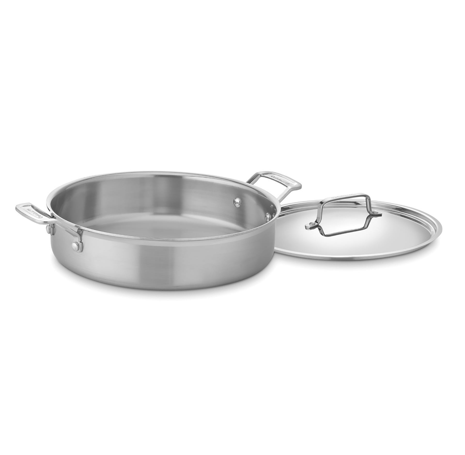 Cuisinart Multiclad Pro Tri-Ply Stainless Steel 5.5 Qt. Casserole W/Cover