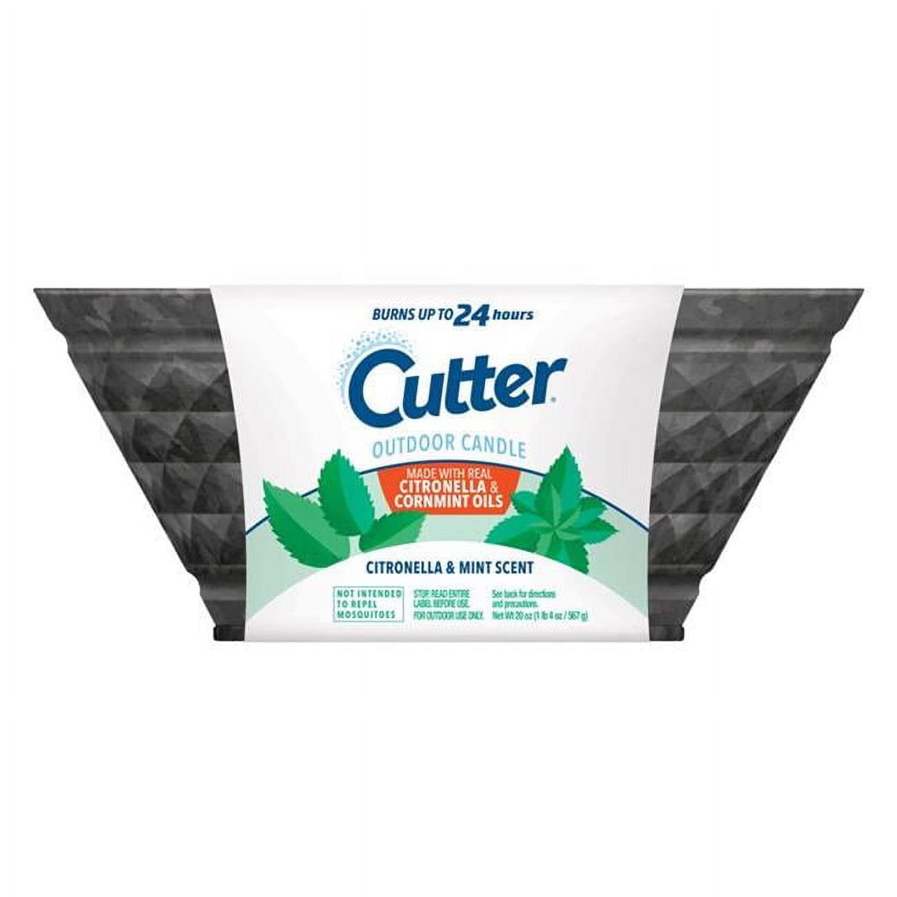 Cutter 7301690 20 oz Citro Guard Citronella Candle for Mosquitoes & Other Flying Insects