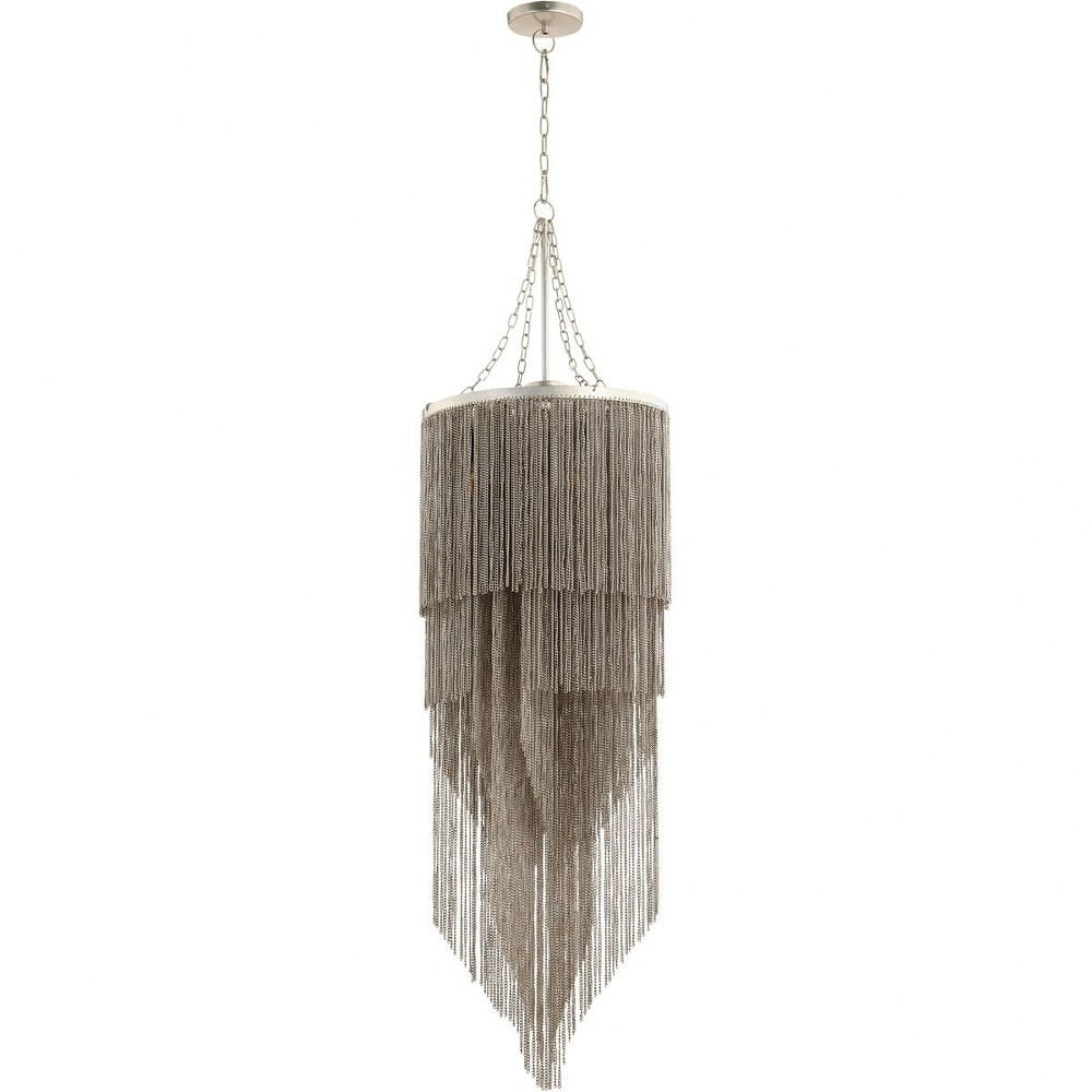 Cyan lighting - Divaza - 4 Light Chandelier-57 Inches Tall and 16 Inches Wide