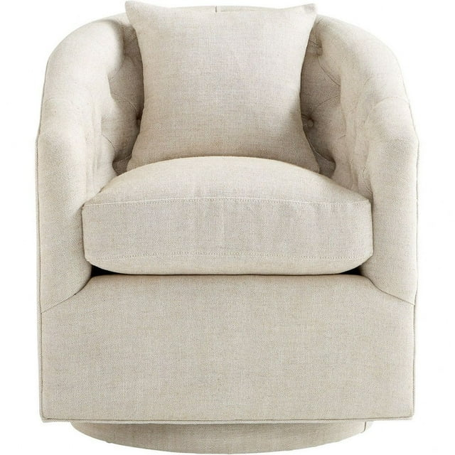 Cyan Design 107-Chair-Ocassionelle Occassionelle 29" Wide Wood Framed Fabric Upholstered