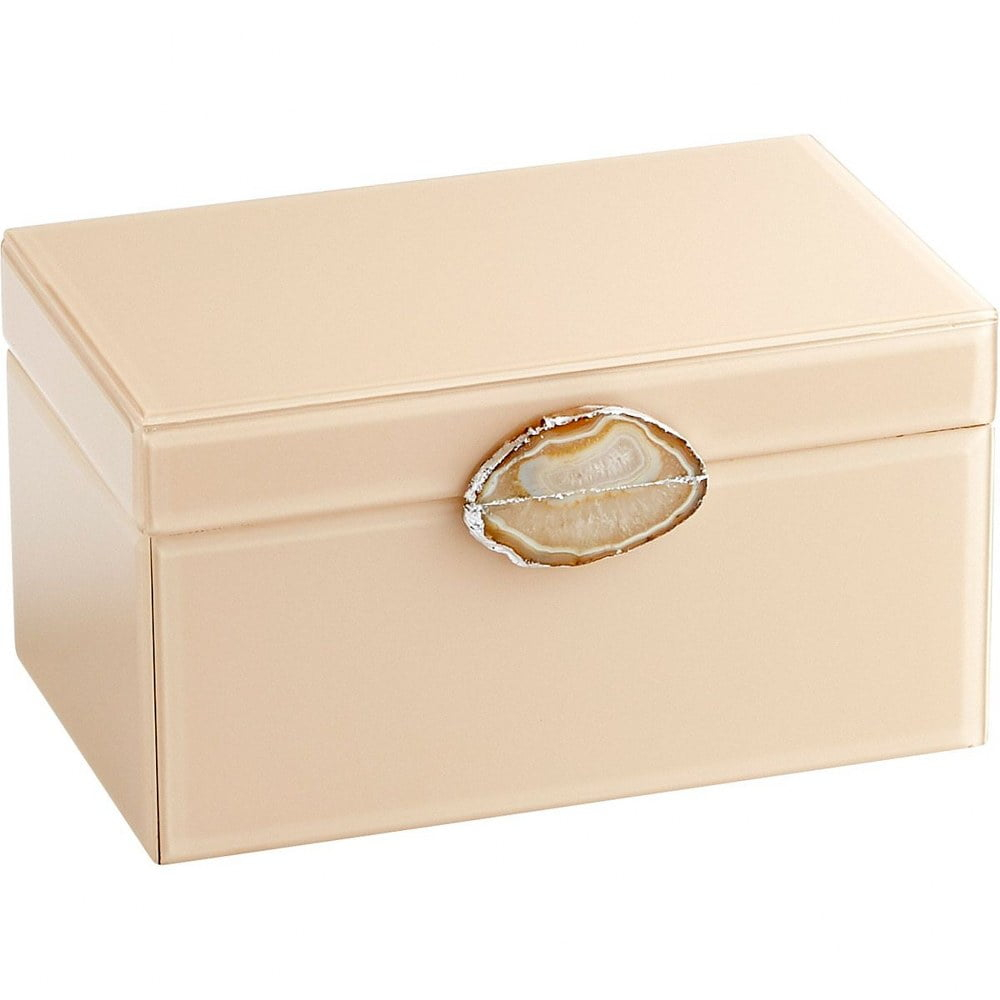Cyan lighting - Bijou - Container-6.75 Inches Tall and 7.5 Inches Wide   Beige