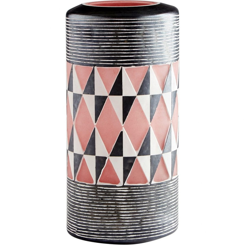 Cyan lighting - Mesa - Medium Vase - 7.5 Inches Wide by 15.75 Inches High - Cyan