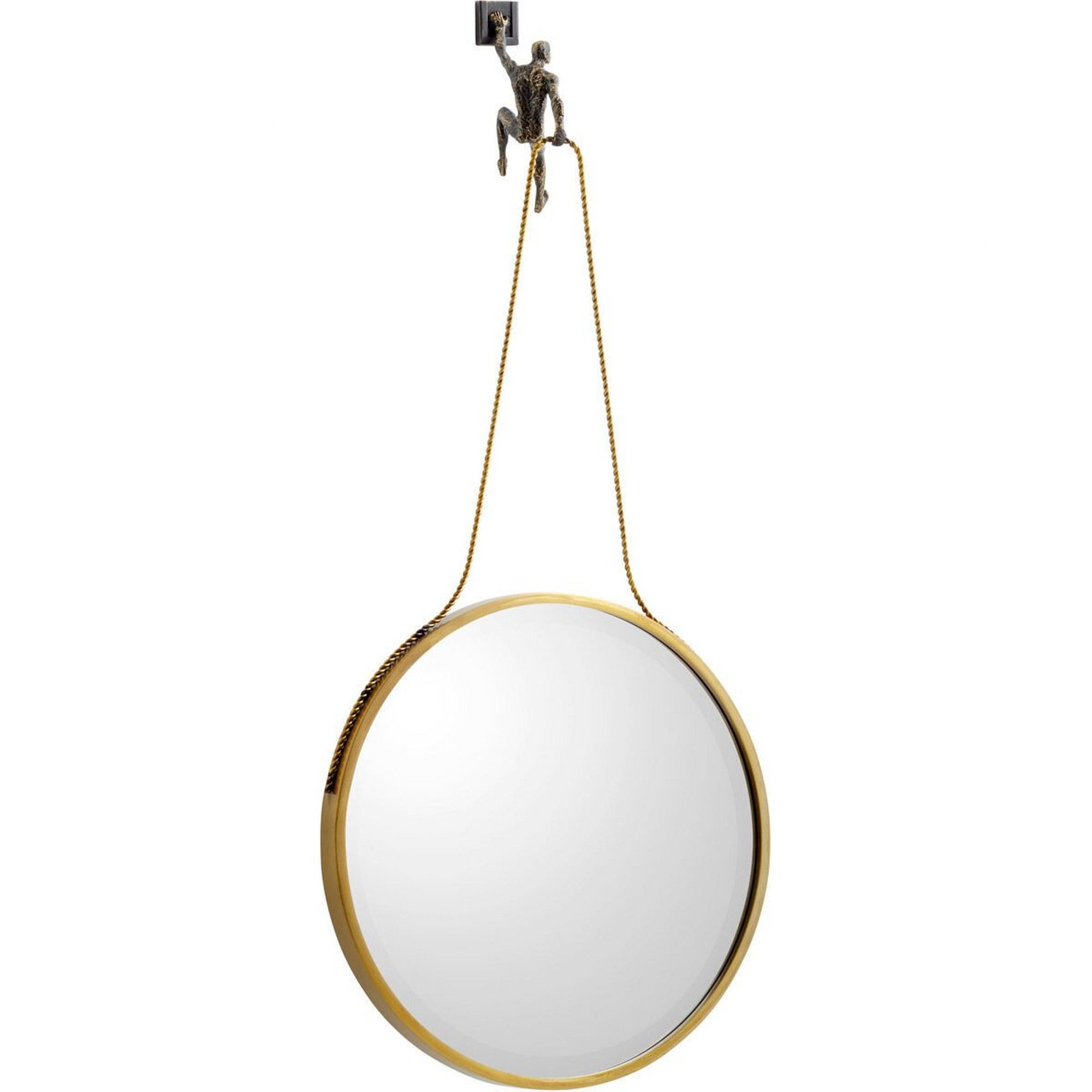 Cyan lighting - Muscle Man - Mirror - 17.75 Inches Wide by 38.25 Inches High