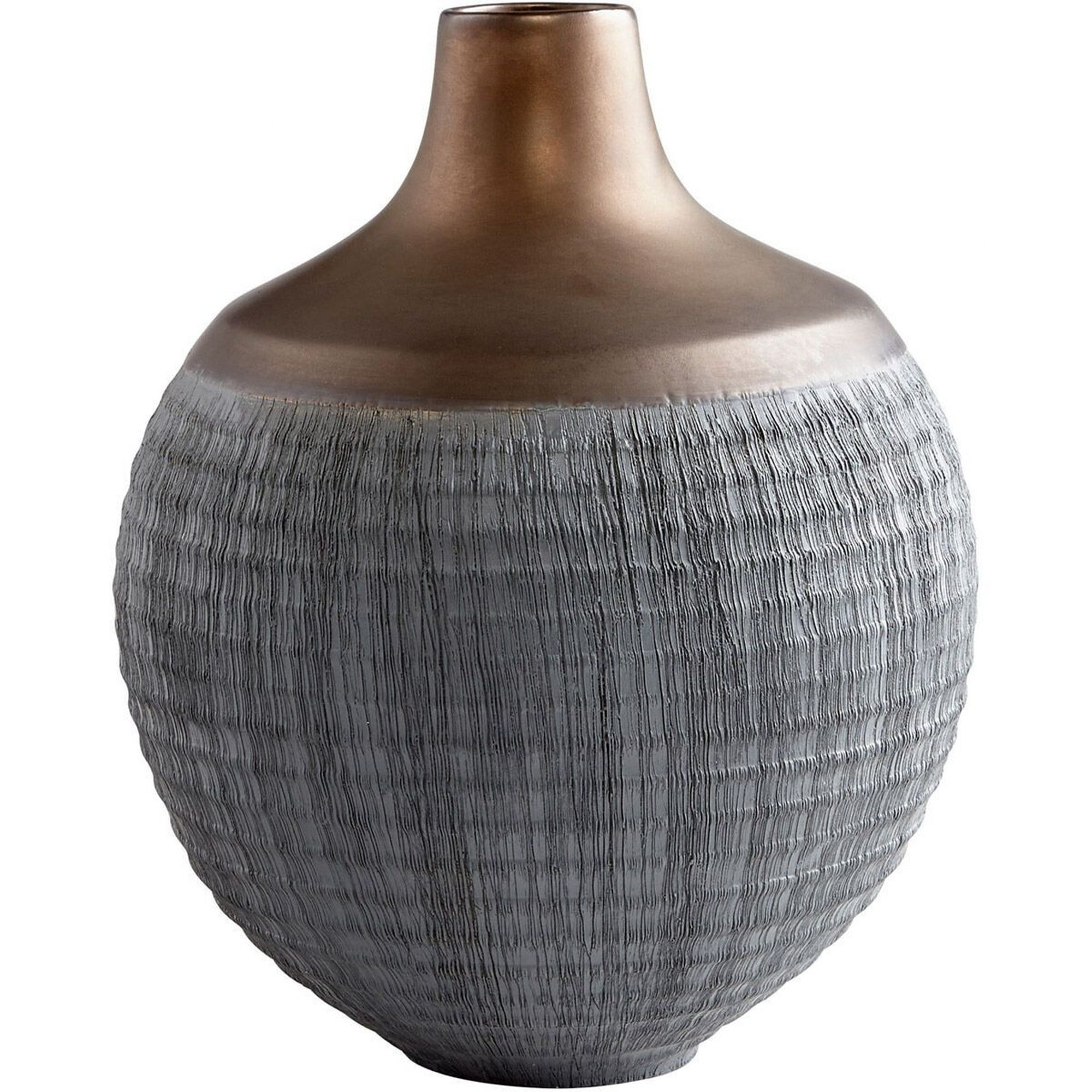 Cyan lighting - Osiris - Large Vase - 9.5 Inches Wide by 11.5 Inches High