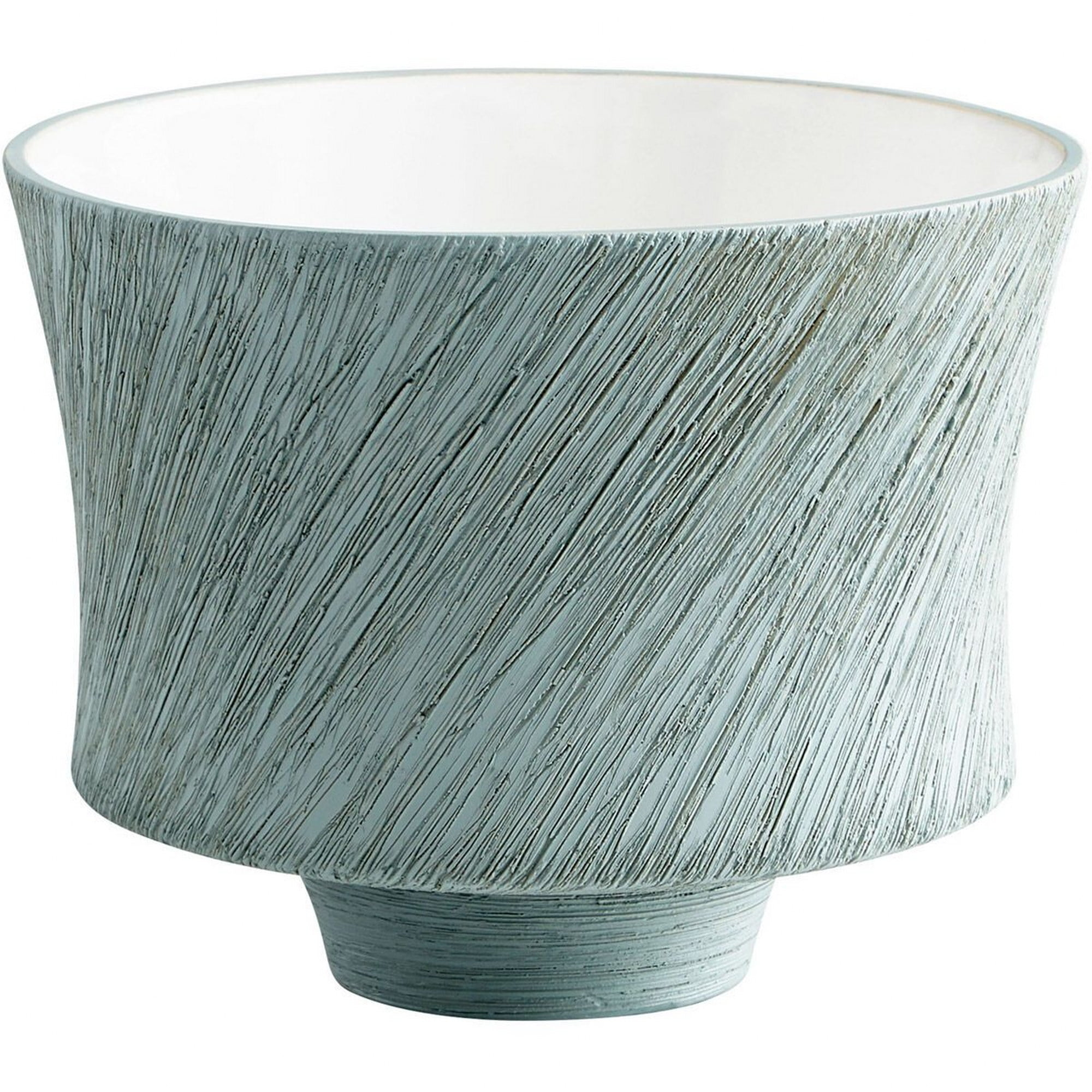 Cyan lighting - Planter - selena slab - small Planter - 7.5 Inches Wide by 6
