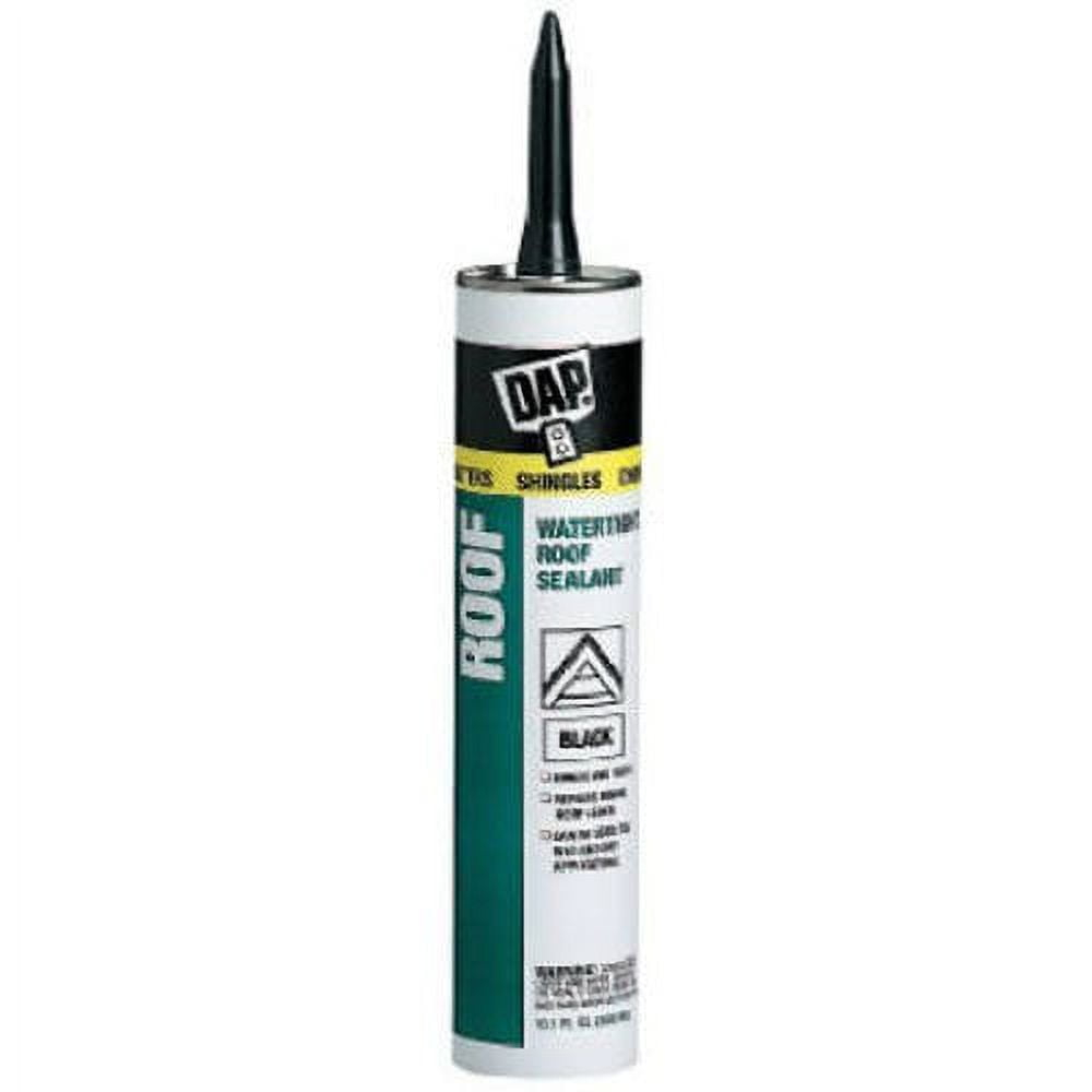 DAP 18268 10.1 oz. Black Roof Waterproof Asphalt Filler & Sealant
