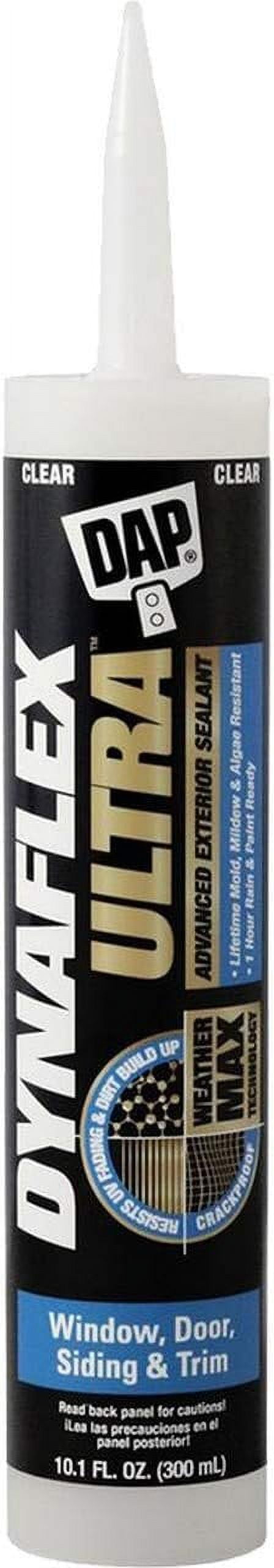 DAP Dynaflex Ultra Black Advanced Latex Waterproof Sealant 10.1 oz