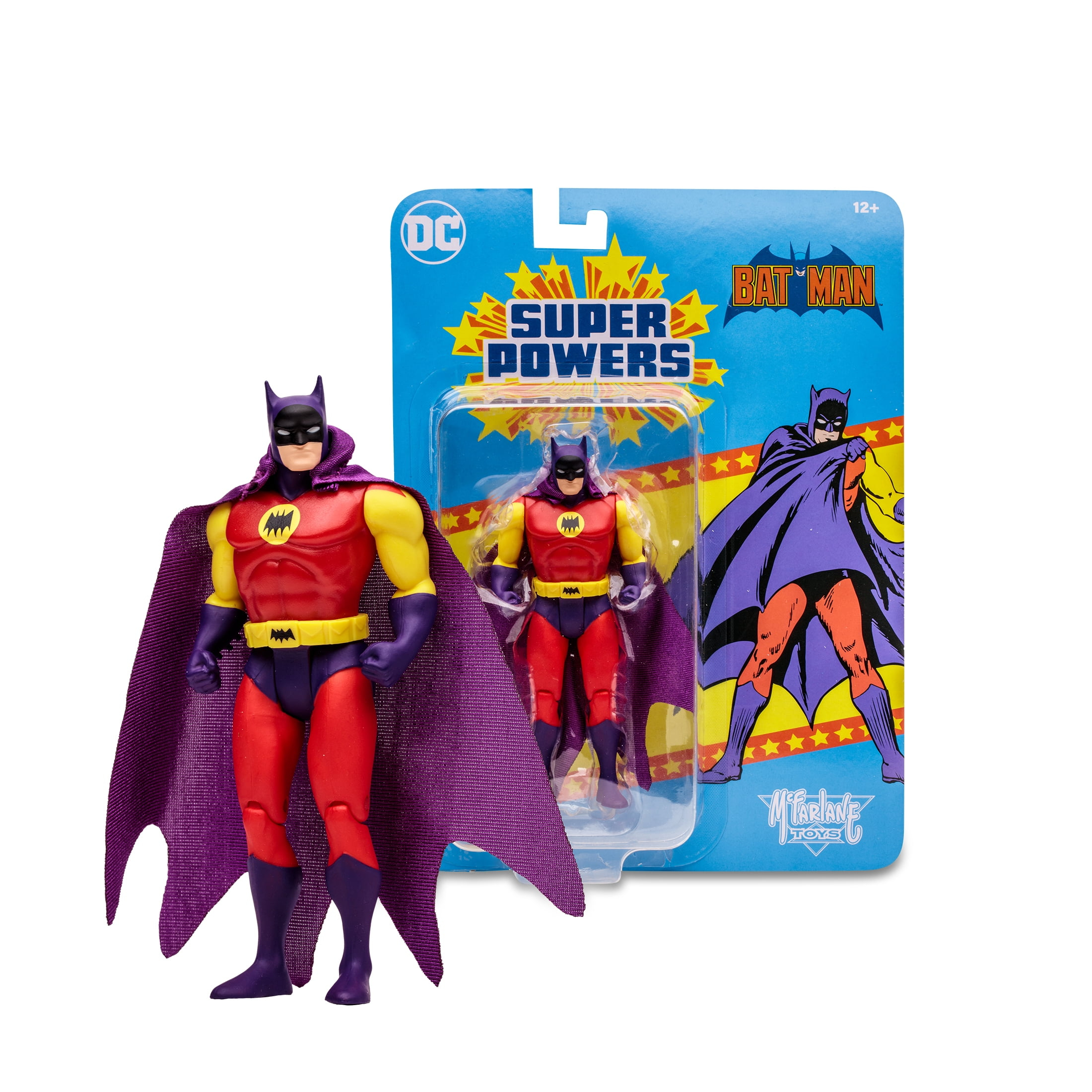 McFarlane Toys DC Super Powers Teen Batman Zur Action Figure, Plastic Multicolor, 7.00" x 4.75"
