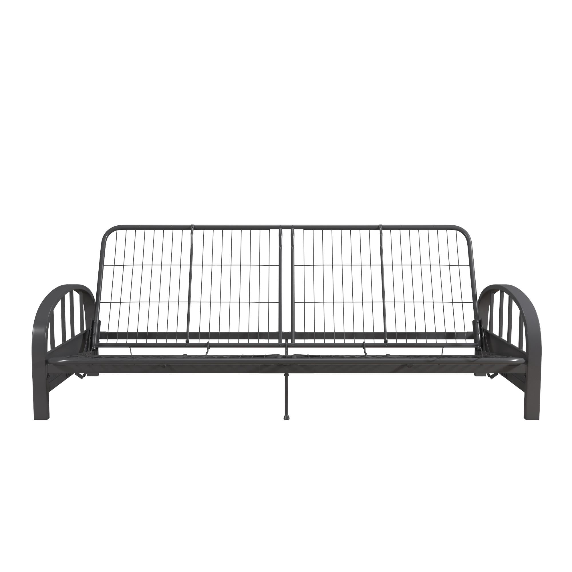 DHP Aiden Futon Frame, Gunmetal Gray