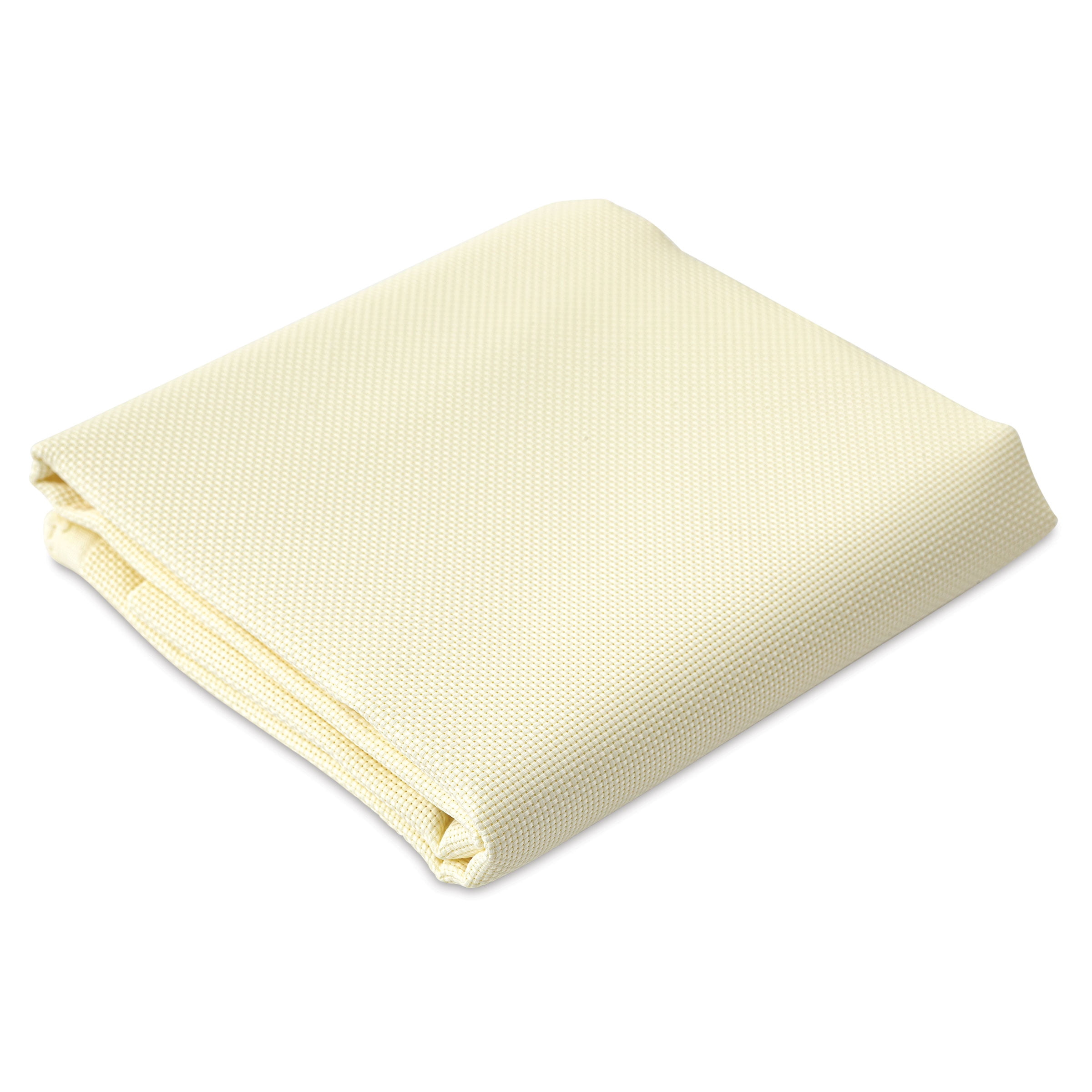 DMC Charles Craft Polyester Aida Fabric - Ivory, 14-count, 48" x 60"