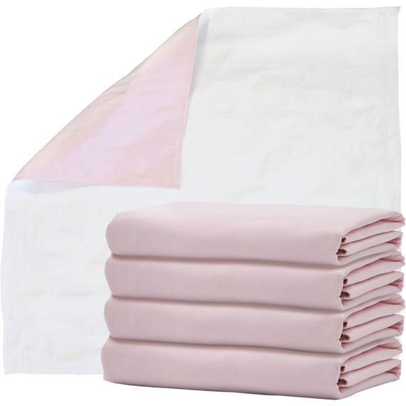 DMI Washable Underpads for Caregiving, Hospitals, Washable Pee Pads for Dogs, 34″x 36″ Pack of 4, FSA & HSA Eligible, Bed Pads for Adults, Babies, & Furniture