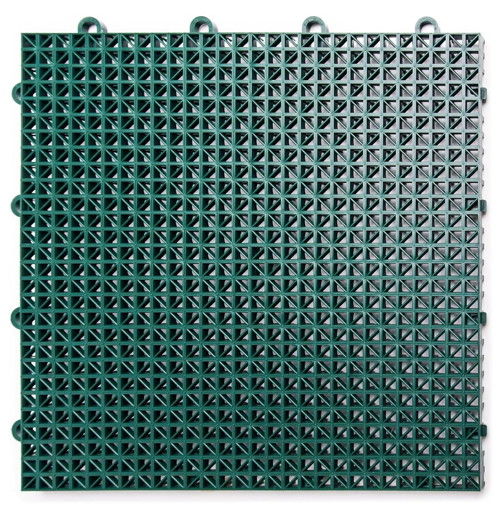 12" x 12" Plastic Interlocking Deck Tile (40-Pack)