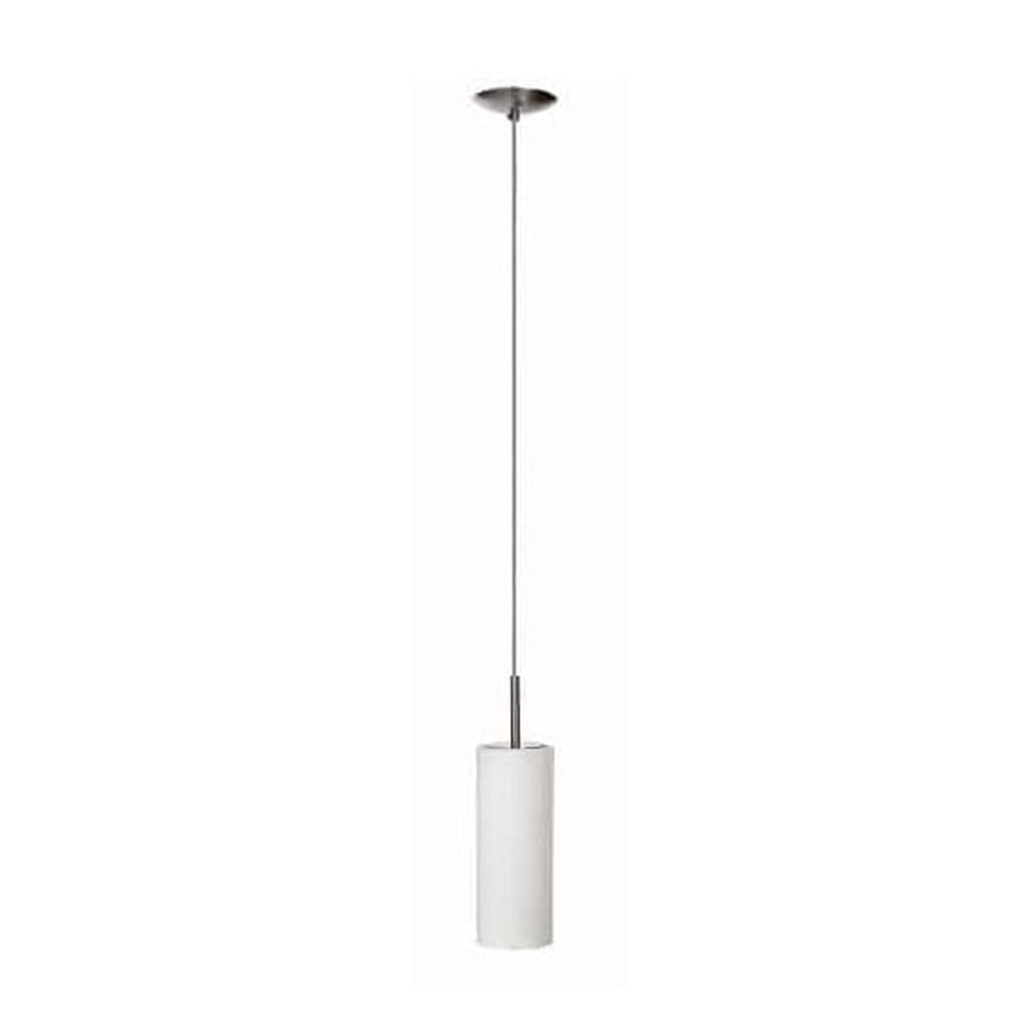 Dainolite 1 Light Glass Pendant - Frosted White