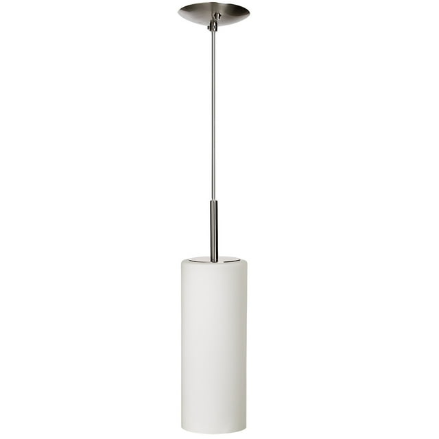 Dainolite 1 Light Glass Pendant - Frosted White