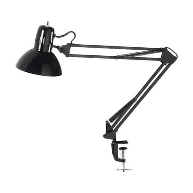 Dainolite  1-Light Clamp-On Lamp Metal MX - Black