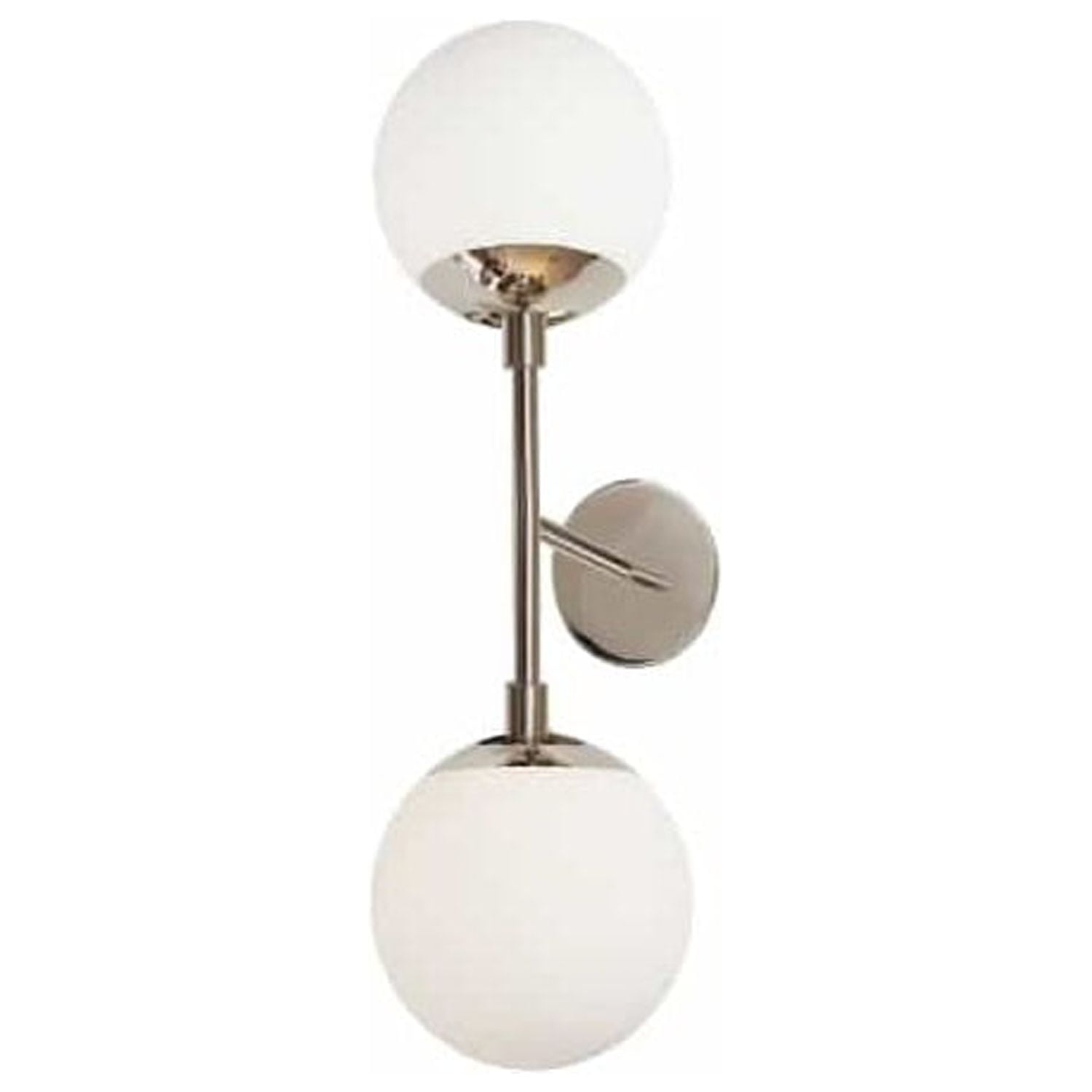 Dainolite - Dayana - 2 Light Wall Sconce-Polished Chrome Finish - Dainolite