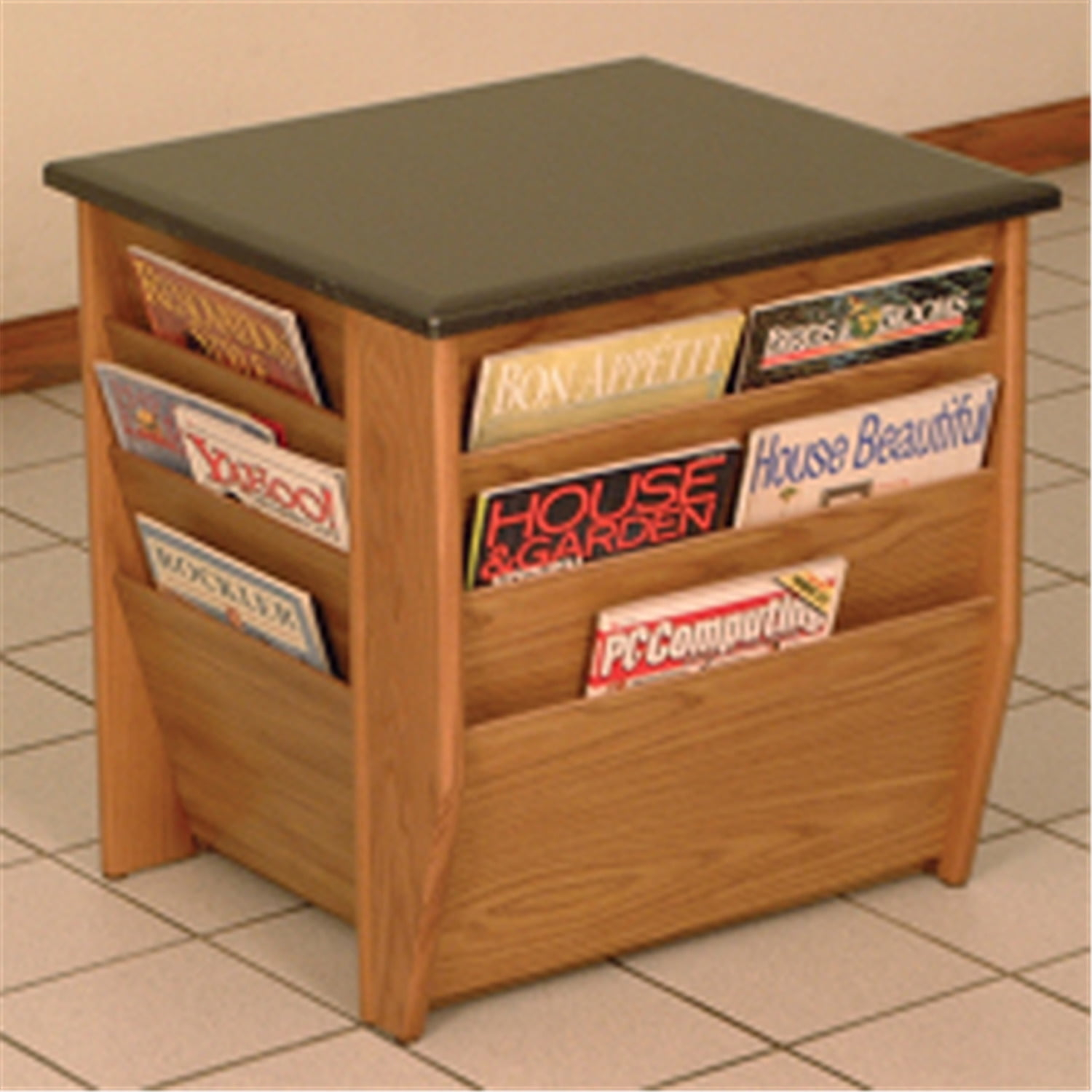 Geis Marble Top End Table