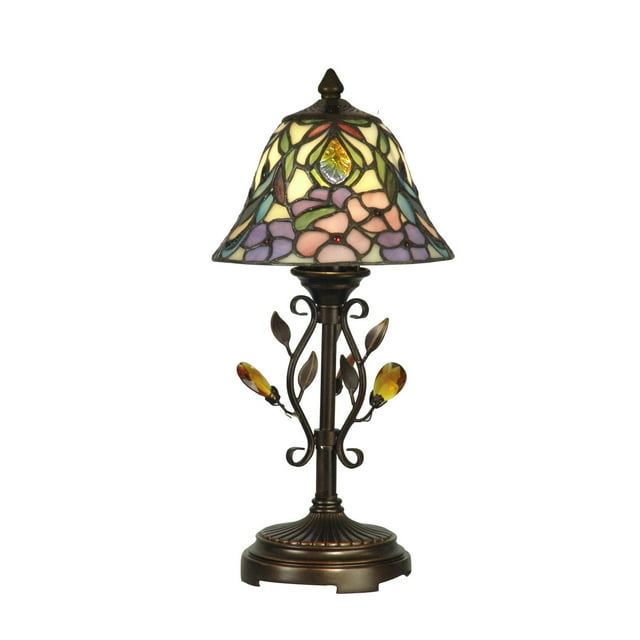 Dale Tiffany Crystal Peony Accent Lamp
