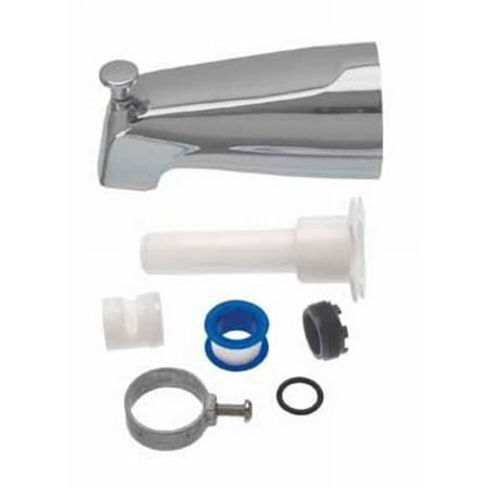 Danco 4301115 Chrome 0.77 lb Diverter Tub Spout