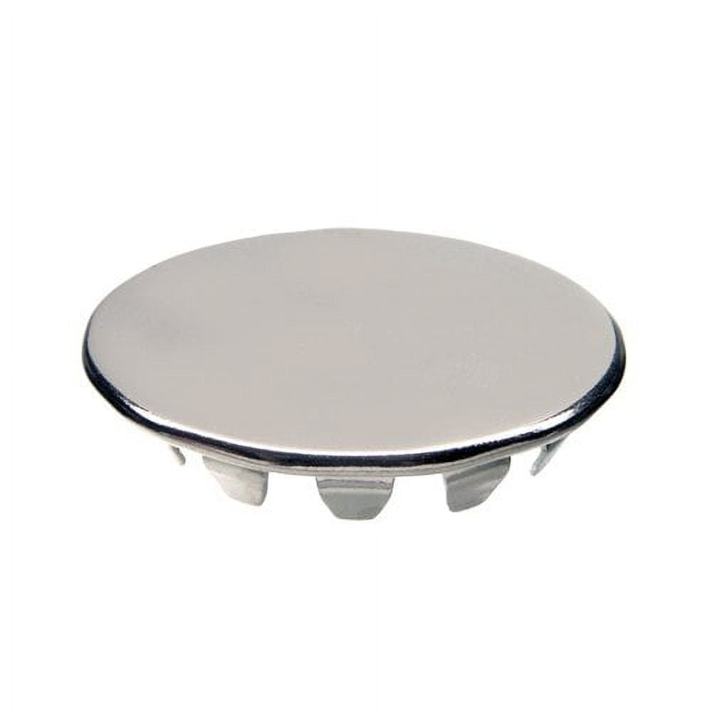 Danco 80246 Sink Hole Cover, Snap-In, Stainless Steel, Chrome Plated