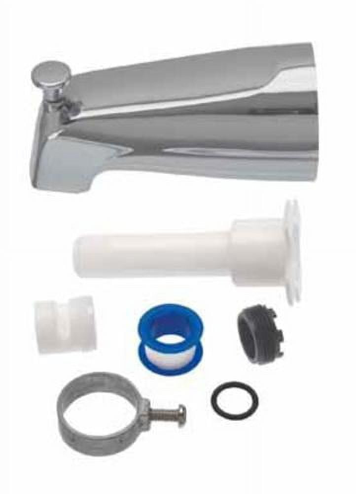 Danco 4301115 Chrome 0.77 lb Diverter Tub Spout