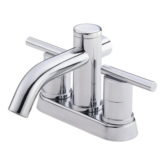 Danze Parma Two Handle Centerset Bathroom Faucet, Chrome