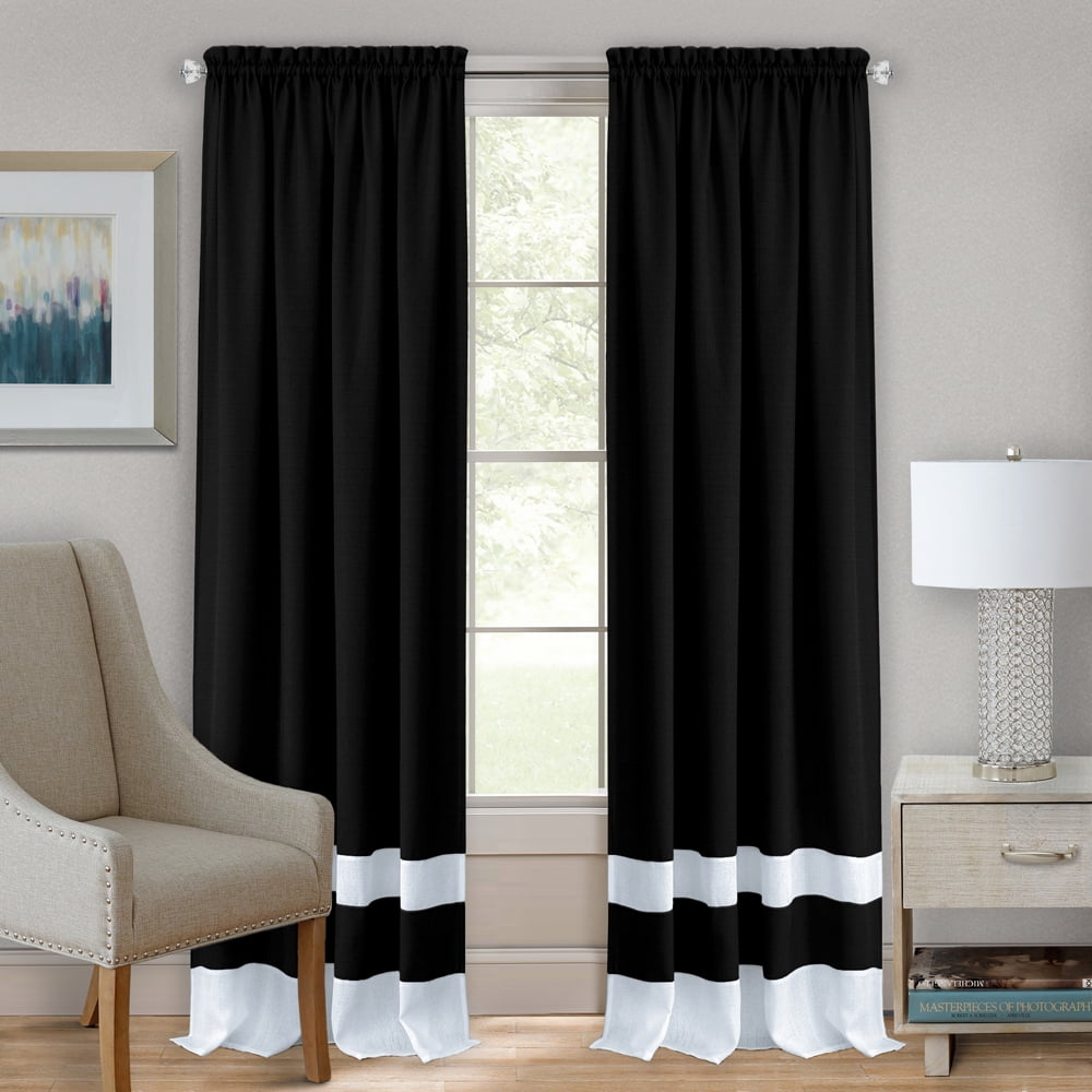 Achim Darcy Rod Pocket Window Curtain Panel