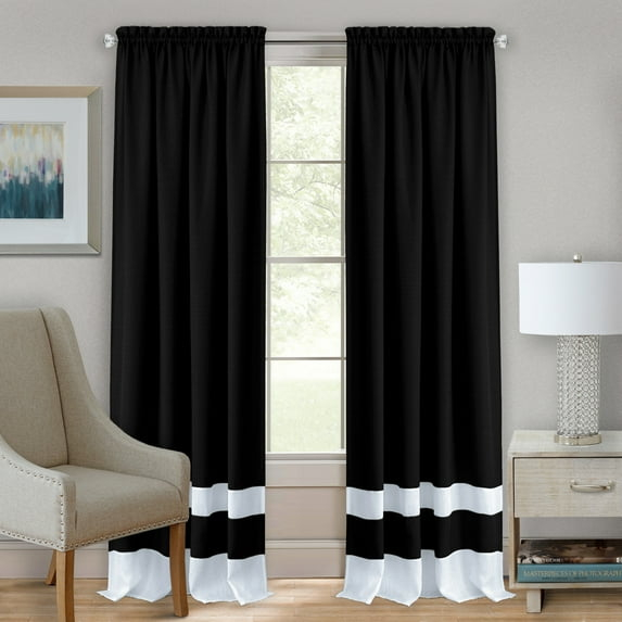 Achim Darcy Rod Pocket Window Curtain Panel