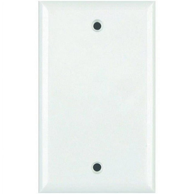 DataComm Electronics Standard Blank Wall Plate (White)