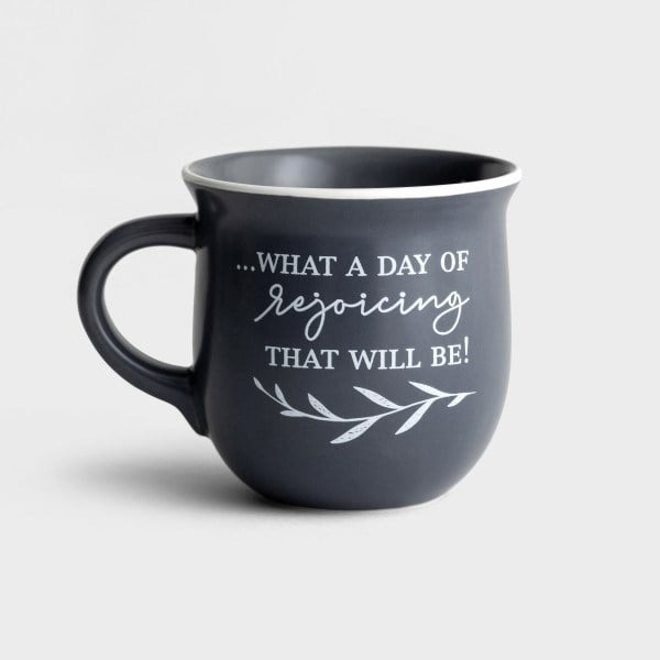 DaySpring - When We All Get to Heaven Ceramic Coffee Mug, 14oz, Gray