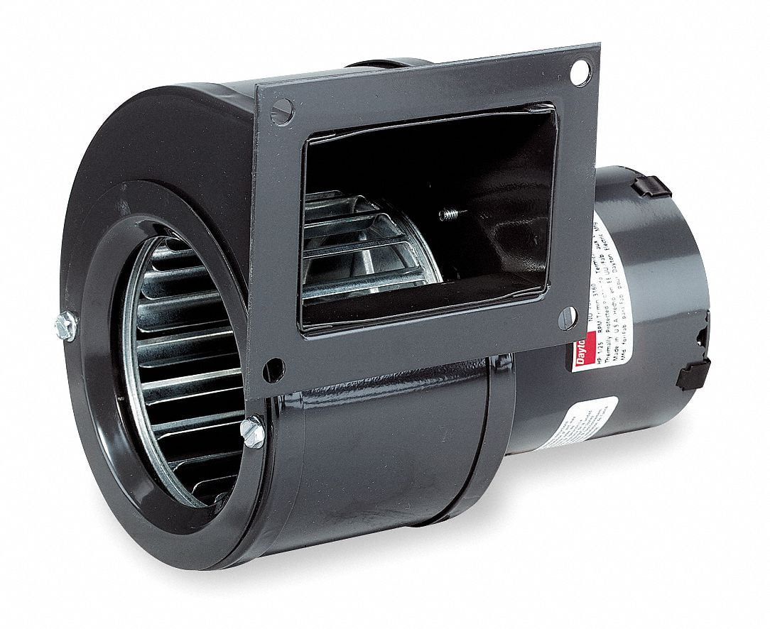 1Pack Dayton 70213469X Rectangular OEM Blower, 3461 RPM, 1 Phase, Direct, Steel