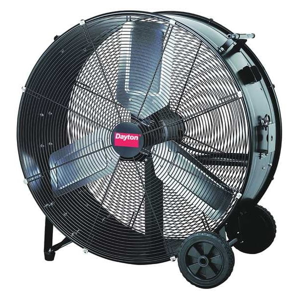 Dayton Light Dty Indstrl Fan,36" Blde Dia.,2Spd 39UK56
