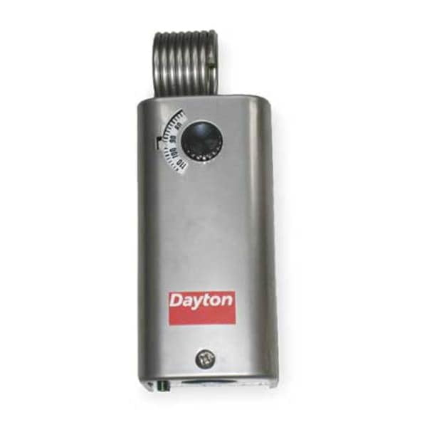 Dayton Mech Tstat,Cool Only,SS,110/30F 2NNT2