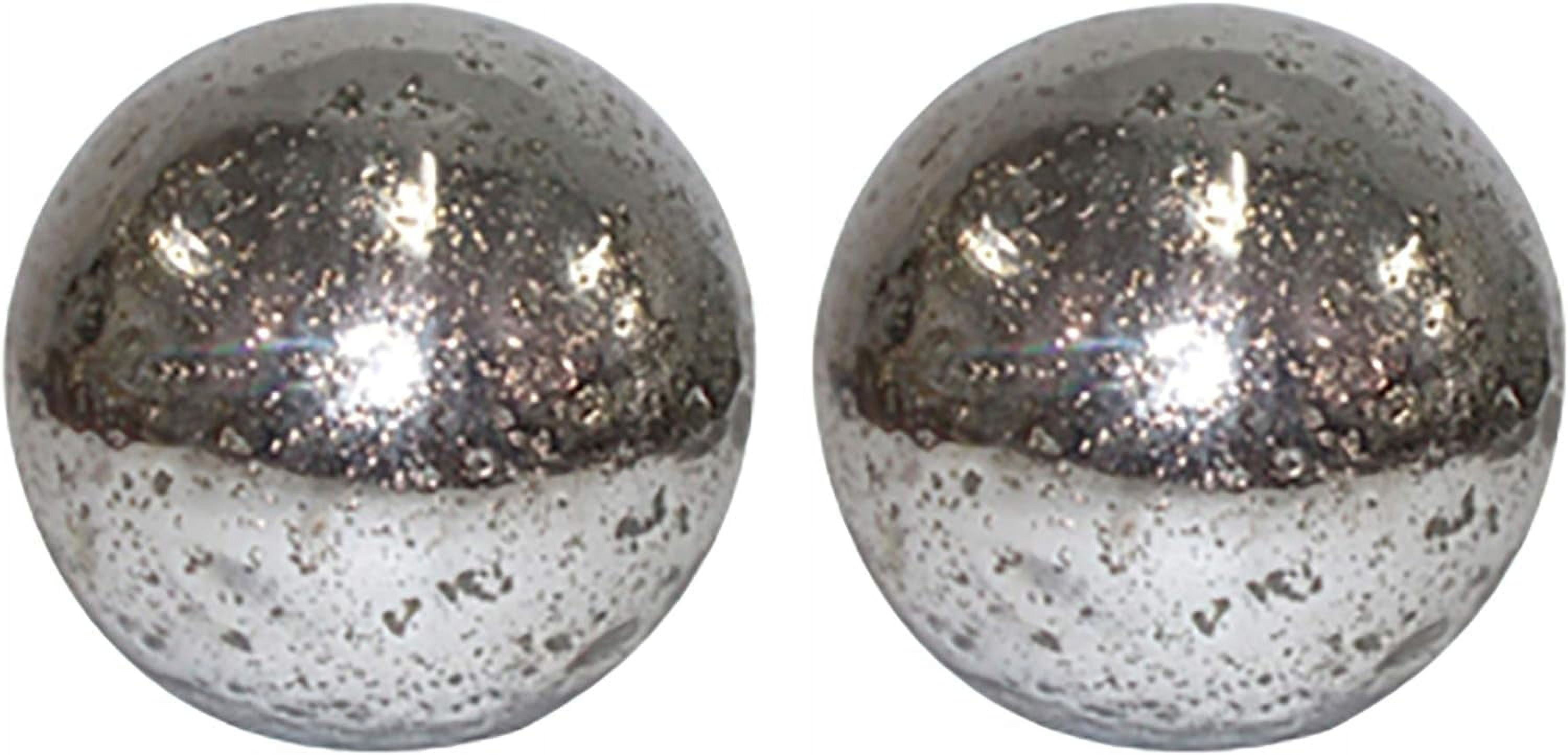 A&B Home Glass Spheres, Set of 2