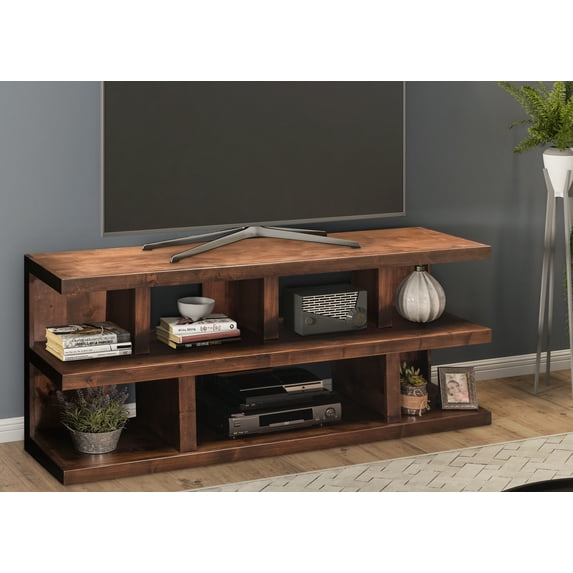 Bridgevine Home  Sausalito 64 inch TV Stand for TVs up to 70 inches, No Assembly Required
