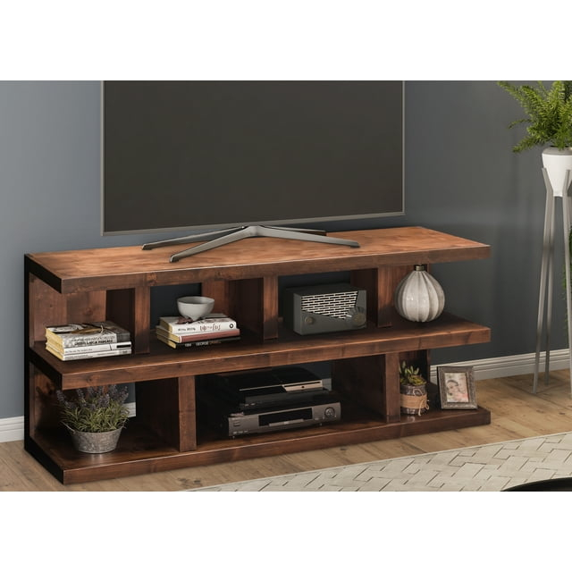 Bridgevine Home  Sausalito 64 inch TV Stand for TVs up to 70 inches, No Assembly Required