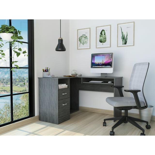 FM FURNITURE LLC Raleigh L shaped Desk