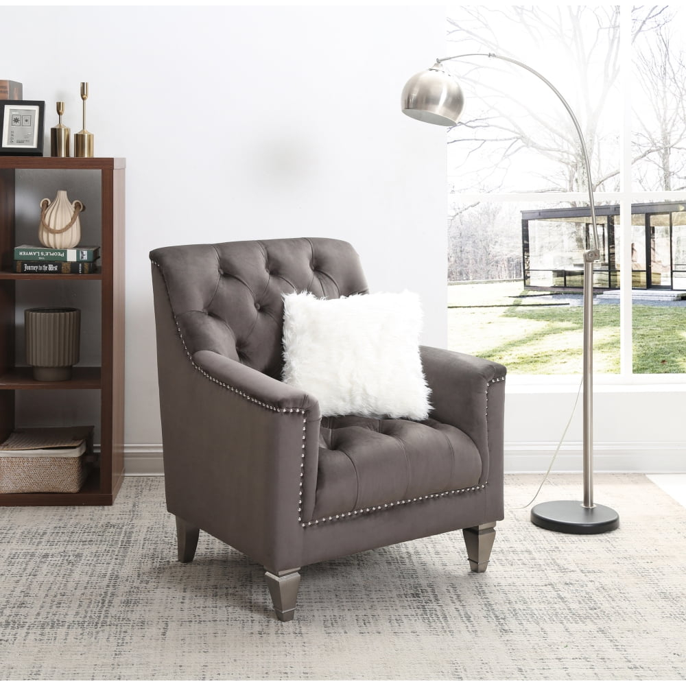 Miekor Furniture Dania G852-C Chair , GRAY 08481