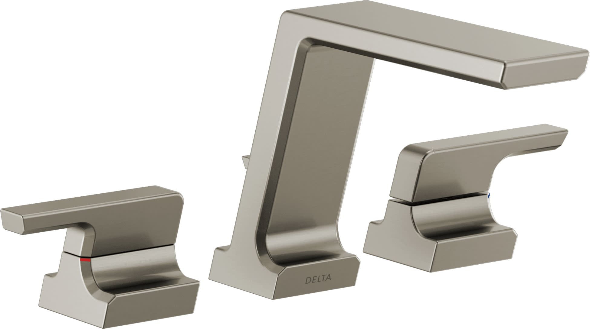 Pivotal Double Handle Deck Mounted Roman Tub Faucet with Optional Handshower