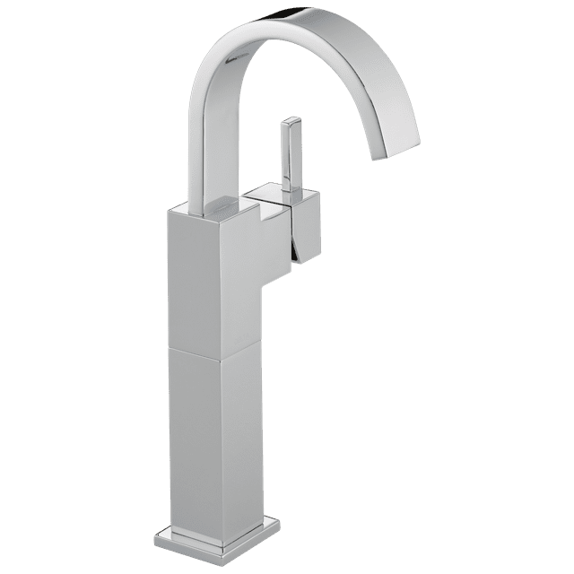 Delta Vero Single Handle Vessel Bathroom Faucet, Chrome