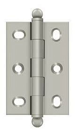 Deltana 2.5" H x 1.75" W Solid Brass Butt Bearing Hinge