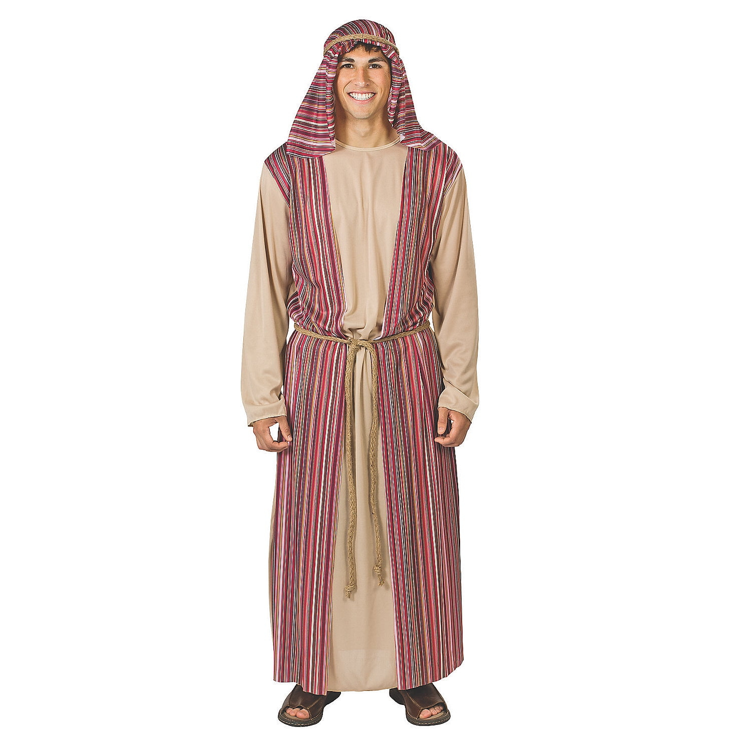 Deluxe Adult Joseph Costume - Apparel Accessories - 3 Pieces