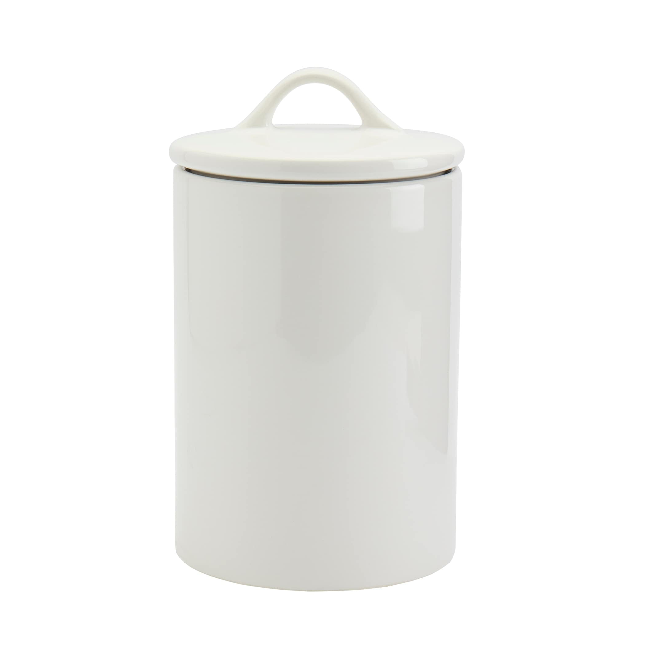 Denmark Denmark Tools for Cooks Stoneware Kitchen Canister White Bistro Collection