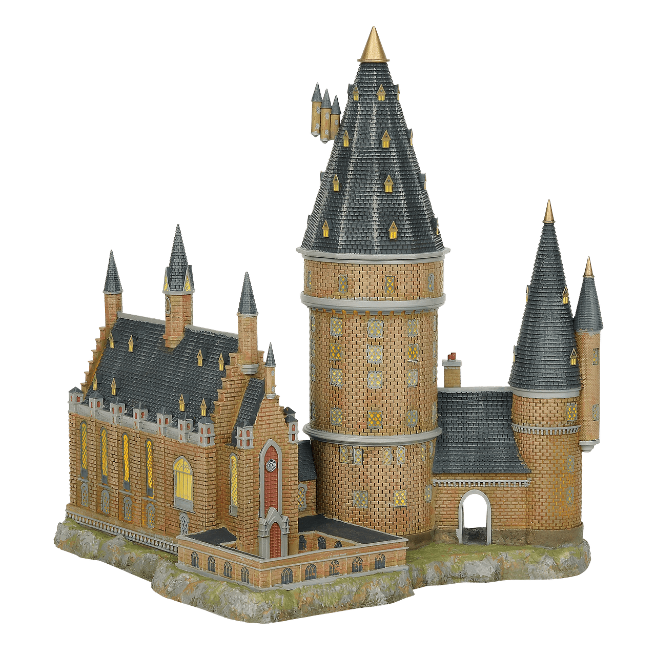 Department 56 Harry Potter Village Hogwarts Great Hall & Tower Village Building 13.1in H